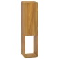 vidaXL Armario de baño de pared madera maciza de teca 25x25x100 cm vidaXL Armario de baño de pared madera maciza de teca 25x25x100 cm