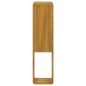 vidaXL Armario de baño de pared madera maciza de teca 25x25x100 cm vidaXL Armario de baño de pared madera maciza de teca 25x25x100 cm