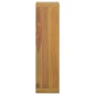 vidaXL Armario de baño de pared madera maciza de teca 25x25x100 cm vidaXL Armario de baño de pared madera maciza de teca 25x25x100 cm