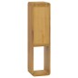 vidaXL Armario de baño de pared madera maciza de teca 25x25x100 cm vidaXL Armario de baño de pared madera maciza de teca 25x25x100 cm