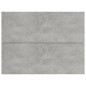 vidaXL Mesitas de noche 2 uds contrachapada gris hormigón 40x30x30cm vidaXL Mesitas de noche 2 uds contrachapada gris hormigón 40x30x30cm