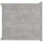vidaXL Mesitas de noche 2 uds contrachapada gris hormigón 40x30x30cm vidaXL Mesitas de noche 2 uds contrachapada gris hormigón 40x30x30cm