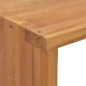 vidaXL Mesita de noche de madera maciza de teca 40x30x40 cm vidaXL Mesita de noche de madera maciza de teca 40x30x40 cm