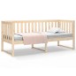 vidaXL Sofá cama de madera maciza de pino 75x190 cm vidaXL Sofá cama de madera maciza de pino 75x190 cm