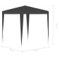 vidaXL Carpa para celebraciones profesional gris antracita 2x2 m vidaXL Carpa para celebraciones profesional gris antracita 2x2 m