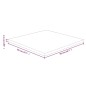 vidaXL Tablero de mesa cuadrada madera roble marrón claro 50x50x2,5 cm vidaXL Tablero de mesa cuadrada madera roble marrón claro 50x50x2,5 cm