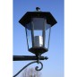vidaXL Farola de jardín 2 brazos 215 cm verde oscuro/negro aluminio vidaXL Farola de jardín 2 brazos 215 cm verde oscuro/negro aluminio