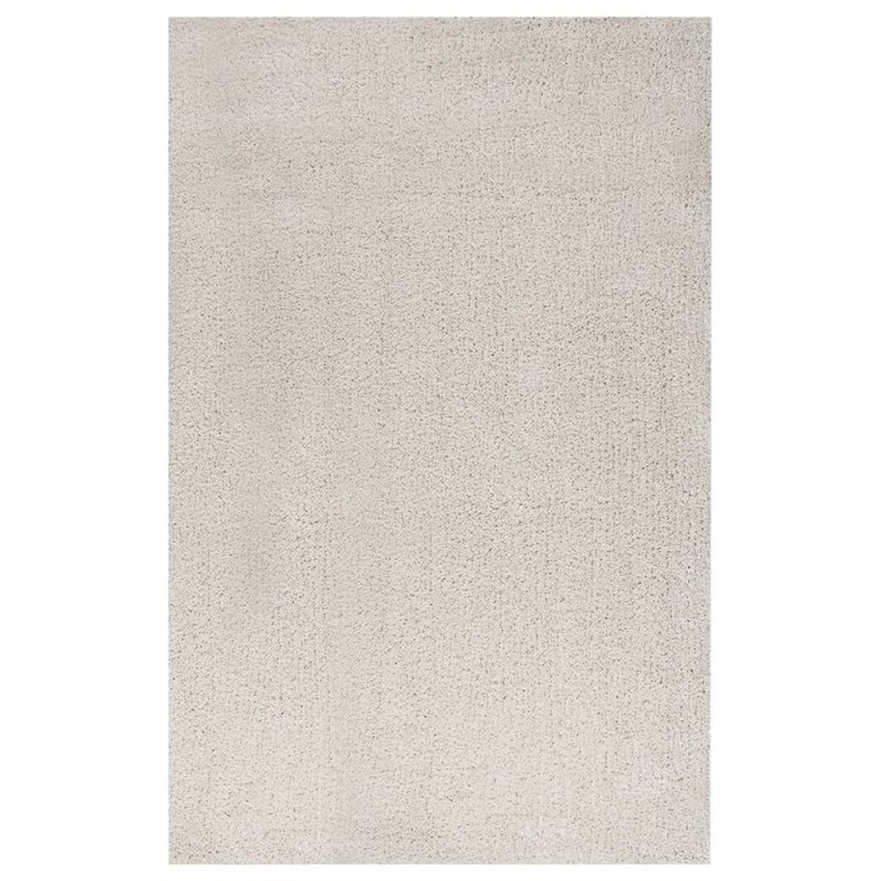 vidaXL Alfombra de pelo largo color crema 200x290 cm vidaXL Alfombra de pelo largo color crema 200x290 cm