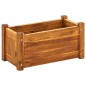 vidaXL Arriate de madera de acacia 50x25x25 cm vidaXL Arriate de madera de acacia 50x25x25 cm