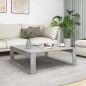 vidaXL Mesa de centro madera de ingeniería gris hormigón 100x100x35 cm vidaXL Mesa de centro madera de ingeniería gris hormigón 100x100x35 cm