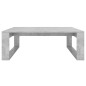 vidaXL Mesa de centro madera de ingeniería gris hormigón 100x100x35 cm vidaXL Mesa de centro madera de ingeniería gris hormigón 100x100x35 cm