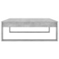 vidaXL Mesa de centro madera de ingeniería gris hormigón 100x100x35 cm vidaXL Mesa de centro madera de ingeniería gris hormigón 100x100x35 cm