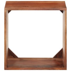 vidaXL Estante de pared madera maciza de acacia 40x30x40 cm