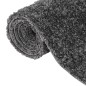 vidaXL Alfombra de pelo largo gris antracita 140x200 cm vidaXL Alfombra de pelo largo gris antracita 140x200 cm