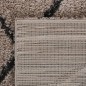 vidaXL Alfombra de pelo largo beige y gris antracita 200x290 cm