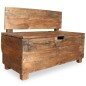 vidaXL Banco de madera maciza reciclada 86x40x60 cm vidaXL Banco de madera maciza reciclada 86x40x60 cm