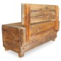 vidaXL Banco de madera maciza reciclada 86x40x60 cm vidaXL Banco de madera maciza reciclada 86x40x60 cm