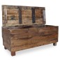 vidaXL Banco de madera maciza reciclada 86x40x60 cm vidaXL Banco de madera maciza reciclada 86x40x60 cm