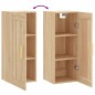 vidaXL Armario de pared madera ingeniería roble Sonoma 34,5x34x90 cm vidaXL Armario de pared madera ingeniería roble Sonoma 34,5x34x90 cm