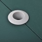 Set plegable camping 1 mesa 4 taburetes aluminio verde claro Set plegable camping 1 mesa 4 taburetes aluminio verde claro