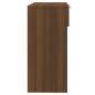 vidaXL Mesa consola madera contrachapada marrón roble 90x36x75 cm vidaXL Mesa consola madera contrachapada marrón roble 90x36x75 cm