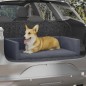 vidaXL Cama de maletero de coche para perros aspecto de lino 110x70 cm vidaXL Cama de maletero de coche para perros aspecto de lino 110x70 cm