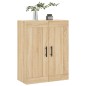 vidaXL Armario de pared madera ingeniería roble Sonoma 69,5x34x90 cm vidaXL Armario de pared madera ingeniería roble Sonoma 69,5x34x90 cm