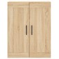 vidaXL Armario de pared madera ingeniería roble Sonoma 69,5x34x90 cm vidaXL Armario de pared madera ingeniería roble Sonoma 69,5x34x90 cm