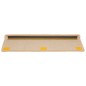 vidaXL Alfombras de peldaños de escalera 15 uds marrón 65x21x4 cm vidaXL Alfombras de peldaños de escalera 15 uds marrón 65x21x4 cm