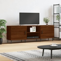 vidaXL Mueble de TV madera de ingeniería roble marrón 150x30x50 cm