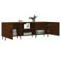 vidaXL Mueble de TV madera de ingeniería roble marrón 150x30x50 cm