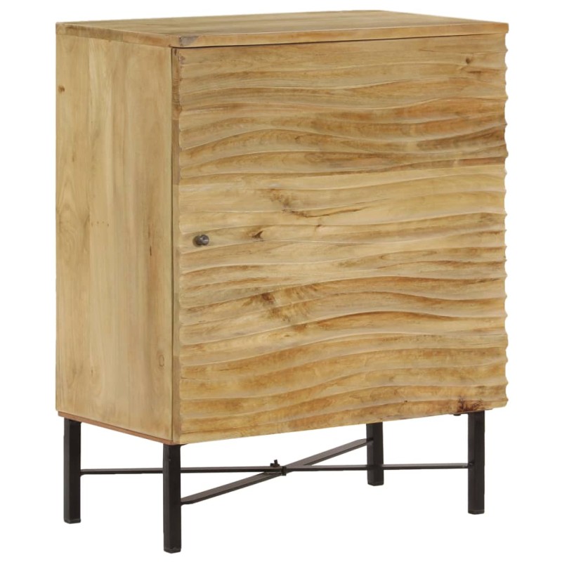 vidaXL Aparador de madera maciza de mango 60x35x75 cm vidaXL Aparador de madera maciza de mango 60x35x75 cm