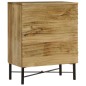 vidaXL Aparador de madera maciza de mango 60x35x75 cm vidaXL Aparador de madera maciza de mango 60x35x75 cm