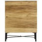 vidaXL Aparador de madera maciza de mango 60x35x75 cm vidaXL Aparador de madera maciza de mango 60x35x75 cm