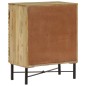 vidaXL Aparador de madera maciza de mango 60x35x75 cm vidaXL Aparador de madera maciza de mango 60x35x75 cm