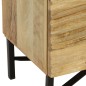 vidaXL Aparador de madera maciza de mango 60x35x75 cm vidaXL Aparador de madera maciza de mango 60x35x75 cm