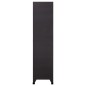 vidaXL Taquilla de acero gris antracita y blanco 90x45x180 cm vidaXL Taquilla de acero gris antracita y blanco 90x45x180 cm