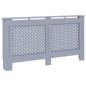vidaXL Cubierta para radiador MDF gris antracita 152x19x81,5 cm vidaXL Cubierta para radiador MDF gris antracita 152x19x81,5 cm