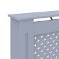 vidaXL Cubierta para radiador MDF gris antracita 152x19x81,5 cm vidaXL Cubierta para radiador MDF gris antracita 152x19x81,5 cm