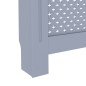 vidaXL Cubierta para radiador MDF gris antracita 152x19x81,5 cm vidaXL Cubierta para radiador MDF gris antracita 152x19x81,5 cm