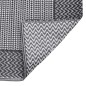 vidaXL Alfombra de exterior PP negra 140x200 cm vidaXL Alfombra de exterior PP negra 140x200 cm