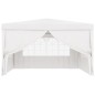 vidaXL Carpa profesional para fiestas con paredes blanco 90 g/m² 4x4 m vidaXL Carpa profesional para fiestas con paredes blanco 90 g/m² 4x4 m