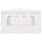 vidaXL Carpa profesional para fiestas con paredes blanco 90 g/m² 4x4 m vidaXL Carpa profesional para fiestas con paredes blanco 90 g/m² 4x4 m