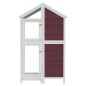 vidaXL Casita para pájaros madera maciza pino color moca 97x81x152 cm vidaXL Casita para pájaros madera maciza pino color moca 97x81x152 cm