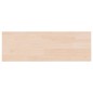 vidaXL Tabla de estantería madera maciza roble sin tratar 60x20x1,5 cm