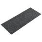 vidaXL Alfombrilla autoadhesiva escalera 15 uds gris 60x25 cm vidaXL Alfombrilla autoadhesiva escalera 15 uds gris 60x25 cm