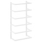 vidaXL Toallero de acero blanco 24x12x48 cm vidaXL Toallero de acero blanco 24x12x48 cm