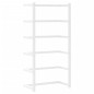 vidaXL Toallero de acero blanco 24x12x48 cm vidaXL Toallero de acero blanco 24x12x48 cm