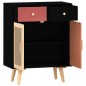 vidaXL Aparador con cajones madera contrachapada 60x30x75,5 cm vidaXL Aparador con cajones madera contrachapada 60x30x75,5 cm