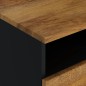vidaXL Mesa de centro madera maciza mango y contrachapada 80x54x40 cm vidaXL Mesa de centro madera maciza mango y contrachapada 80x54x40 cm